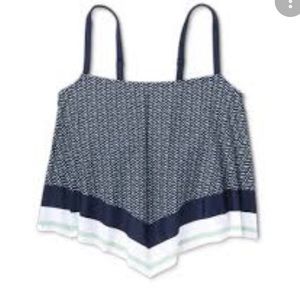 Kona Sol Ladies Handkerchief Top Size Medium